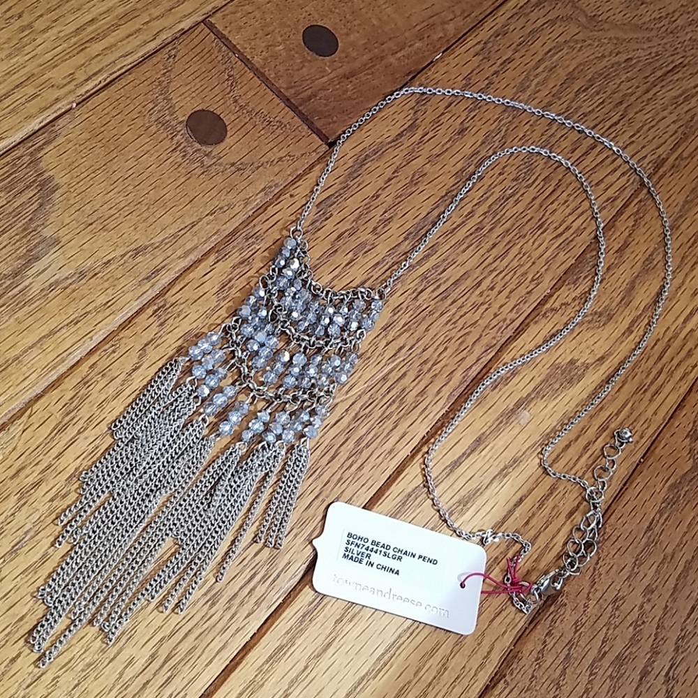 NWT Towne and Reese Boho Pendant Necklace